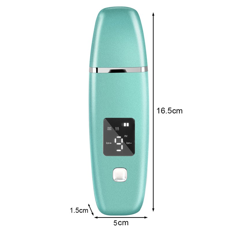 2021 New Portable Waterproof Professional Microcurrent Sonic Facial Cavitation Peeling Ultrasonic Skin Scrubber