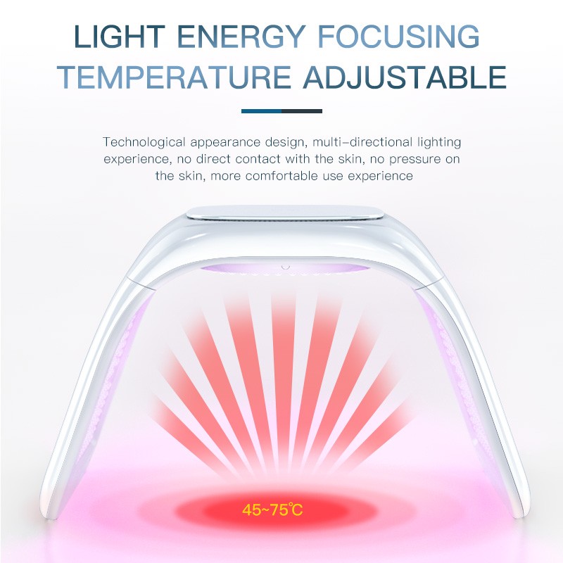 Factory Pdt Light Therapy Spray Spectrometers Pdt Led Device Led Light Therapy Facial 7 Color Led Light