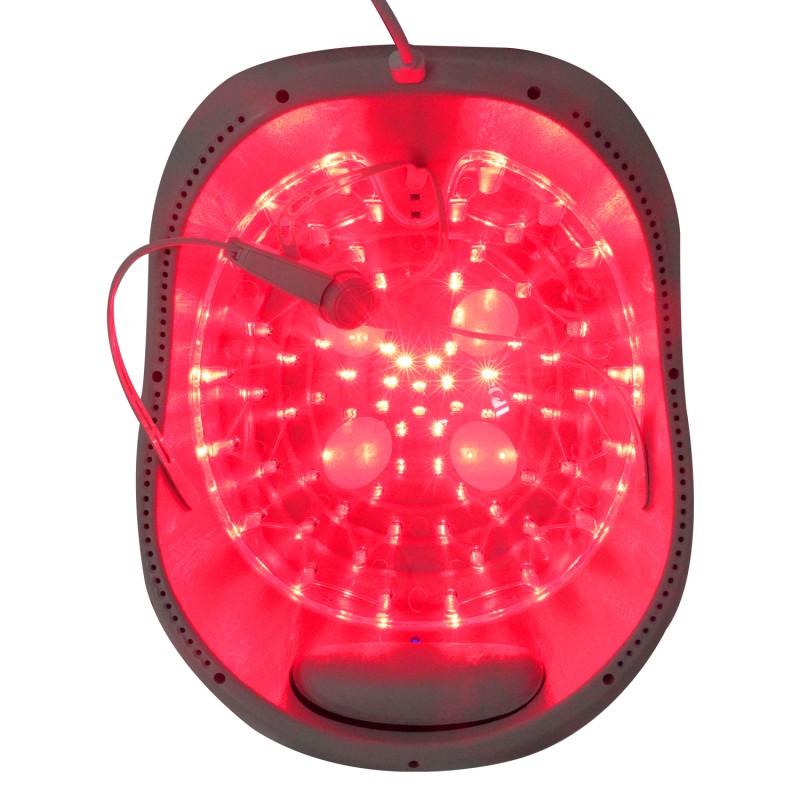 Red Light Laser Helmet Hair Regrowth Red Light Laser Device Therapy for Home Office Salon Use