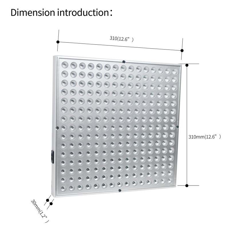 Led Skin Light Therapy 45w 660nm 850nm Infrared Red Light Therapy