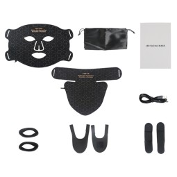 Wholesale Led Mask Face and Neck Infrared Home Use Silicone Face Mask Led Light Therapy Led Facial Masks