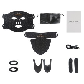 Wholesale Led Mask Face and Neck Infrared Home Use Silicone Face Mask Led Light Therapy Led Facial Masks