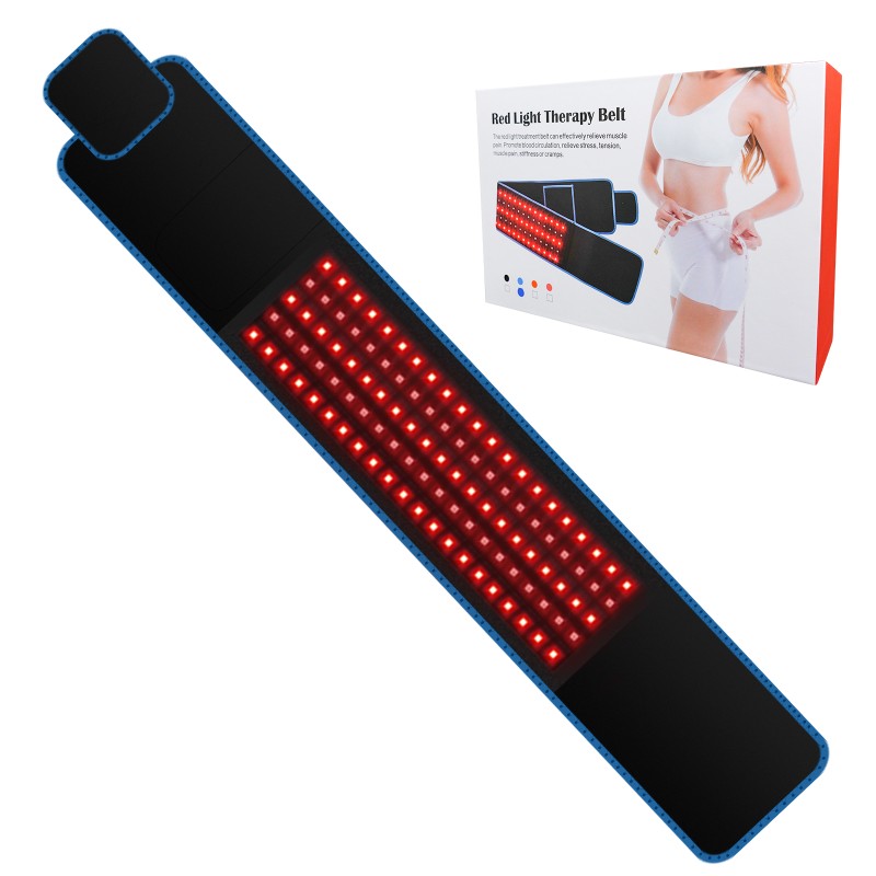 Wholesale Factory Pain Relief Light Belt Infrared 660nm 850nm Waist Lipo Fat Loss Led Red Light Therapy Wrap Belt for Health
