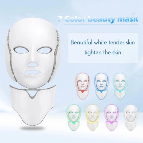 2022 Multifunction Colorful PDT Photon Light Facial Skin Beauty Therapy 7 Colors LED Face