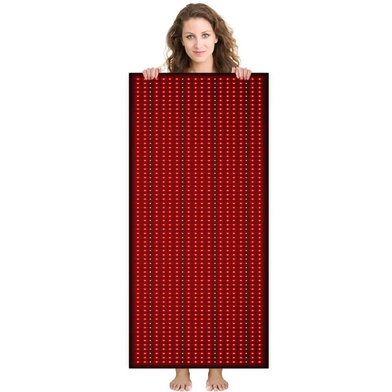 Super Large Folding Led Red Light Therapy Blanket Full Body Health Professional Portable Nir Infrared 660Nm 850Nm