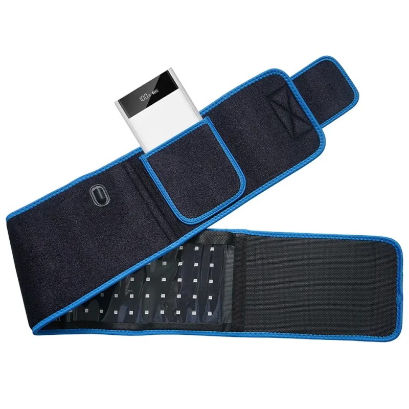2022 Pain Relief Red Light Therapy Belt 660nm 850nm Led Red Infrared Therapy Wrap for Body Slim
