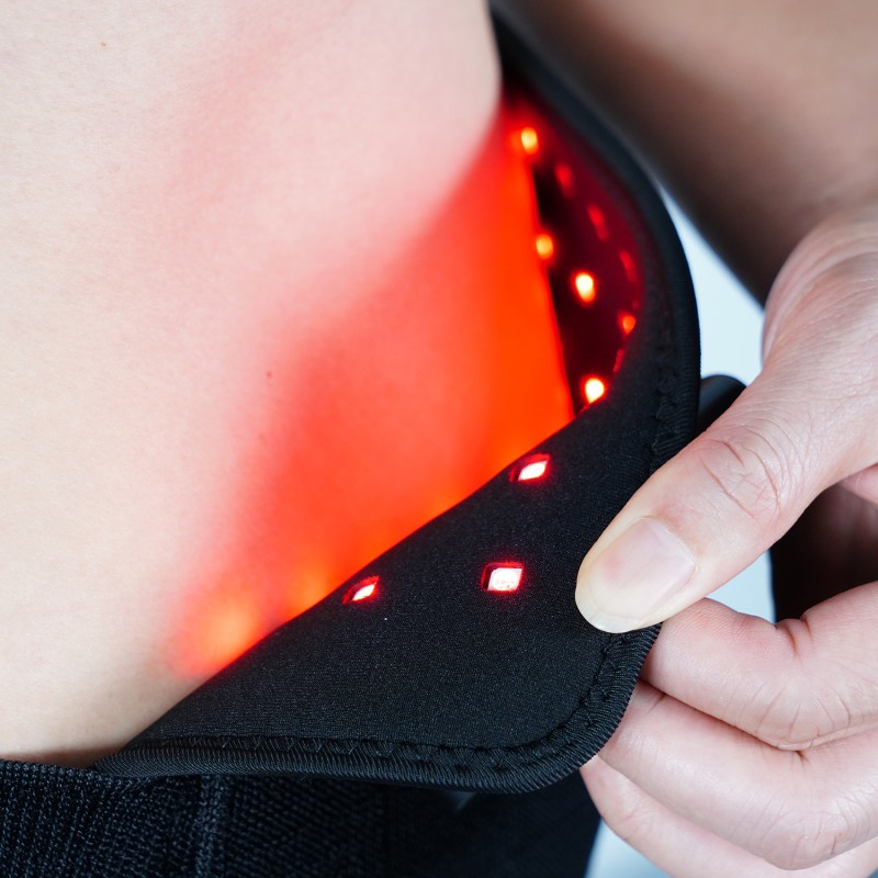 2024 New Arrival 660 850nm Red Light Therapy Belt Massage Body Pain Relief Red Light Therapy Belt