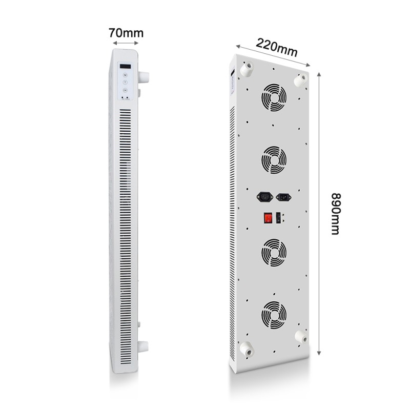 Hot Selling SGROW VIGPRO 1000W Muscle Pain Relief 660nm 850nm Infrared Lamp LED Red Light Therapy