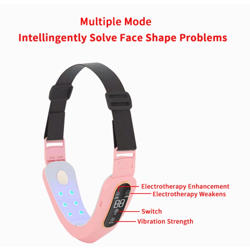 Magic Beauty Equipment Facial Lifting Electric V- Face Shaping Massager Microcurrent Face Slimming Instrument