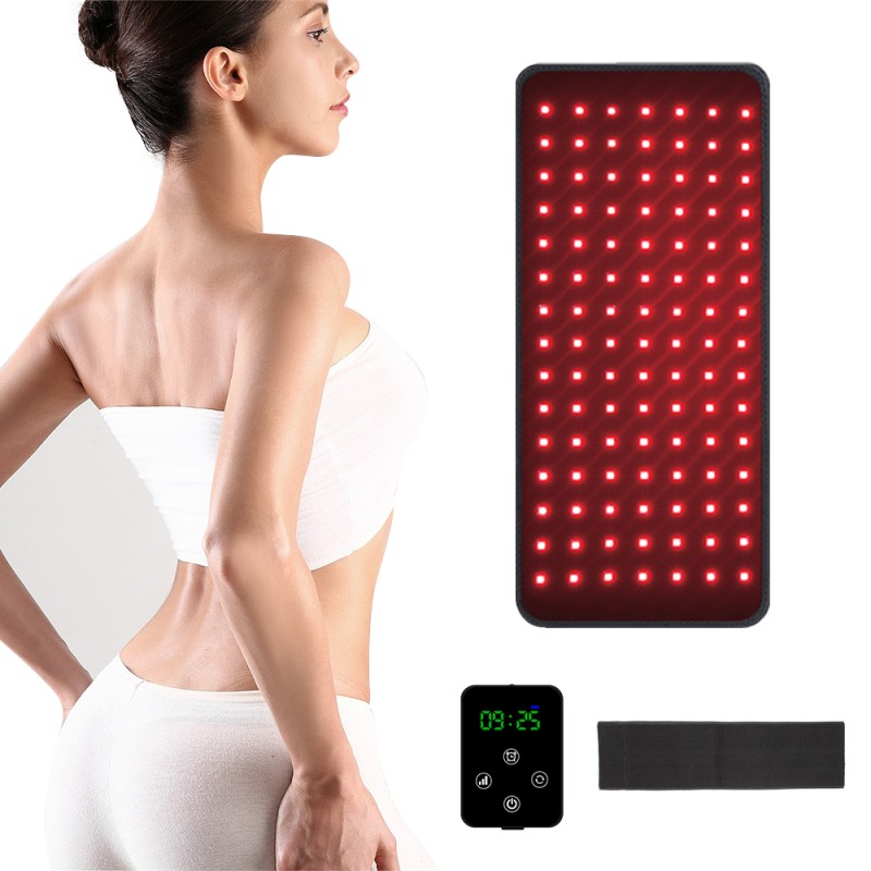 2024 New Arrival 660 850nm Red Light Therapy Belt Massage Body Pain Relief Red Light Therapy Belt