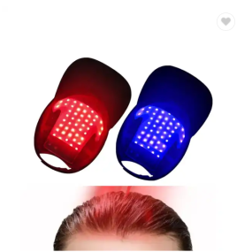 2023 New Arrival Laser Helmet Red Blue Light Therapy Cap Capillus Hair Treatment Led Hair Growth Hat Cap for Hair Regrowth