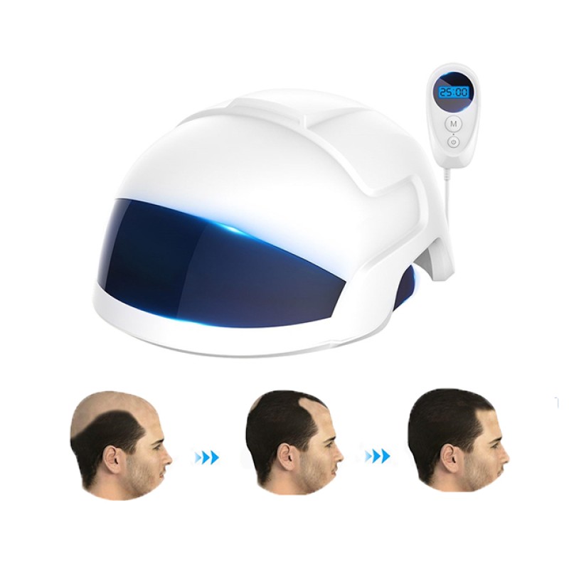 2022  650 660 670nm Red Led Light Hair Growth Therapy Helmet Hair Regrowth Helmet Device for Home Use