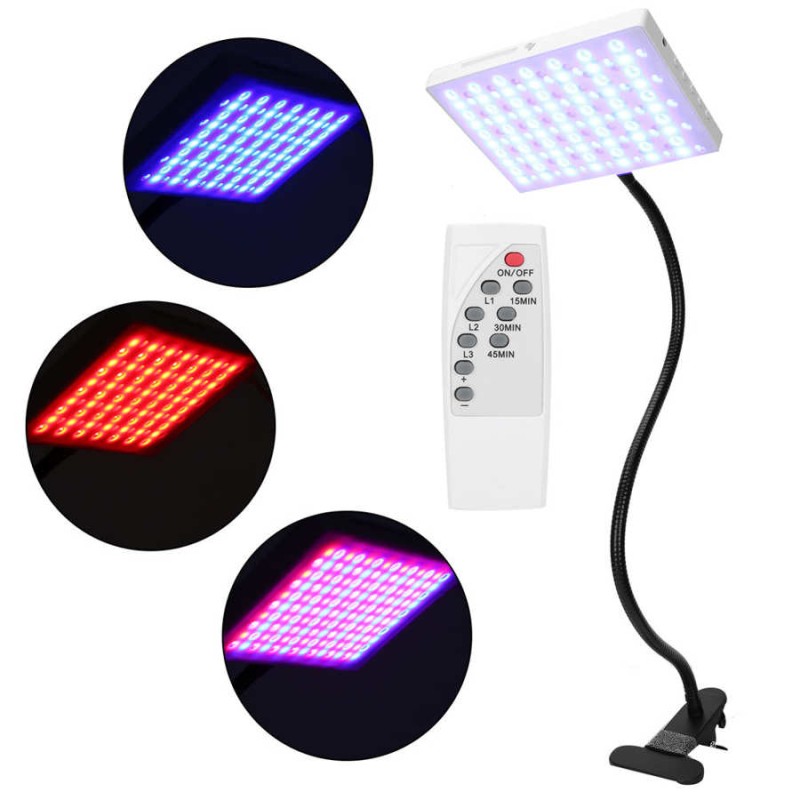 3 Modes Photon Red Blue Light Therapy Beauty Lamp Tighten Rejuvenation Face Skin Care Tool