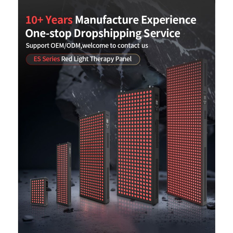 SGROW Home Use Infrared Red Light Panel LED 660nm 850nm Red Light Therapy Panel