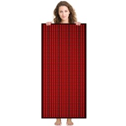 Super Large Folding 360W Red Light Therapy Full Body Blanket 660Nm 850Nm Led Red Light Therapy Blanket