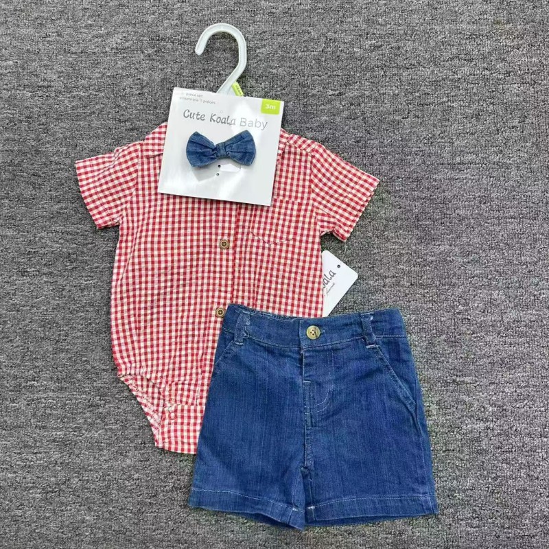 Girl Clothing Set - 3 Piece Summer