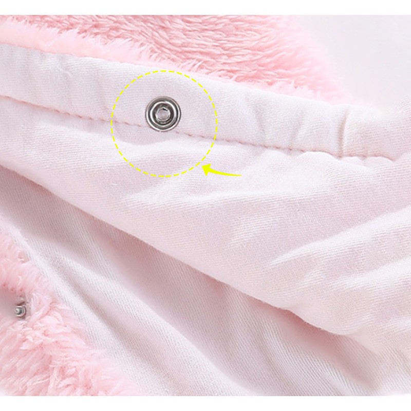 Children Coat - Lamb Cashmere Zipper