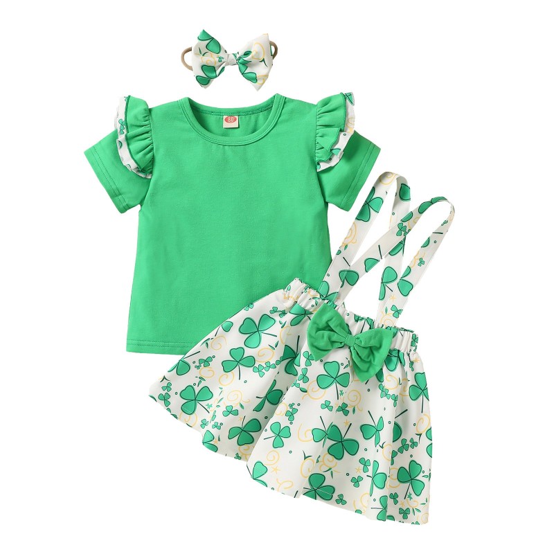 Baby Girl Set - Cotton Party Dress
