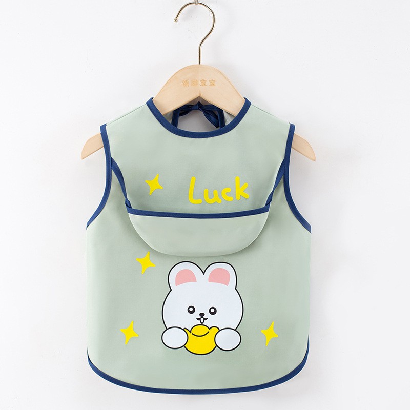 Baby Bib - Sleeveless Easy Clean