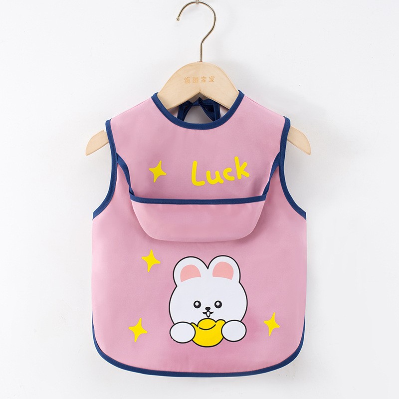 Baby Bib - Sleeveless Easy Clean