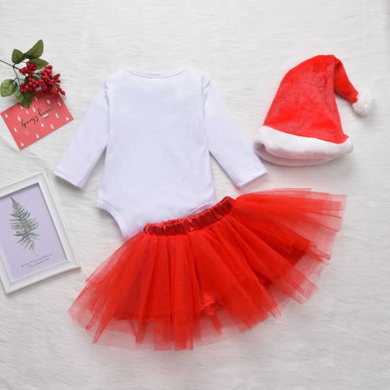 Christmas Dress - Santa Long Sleeve