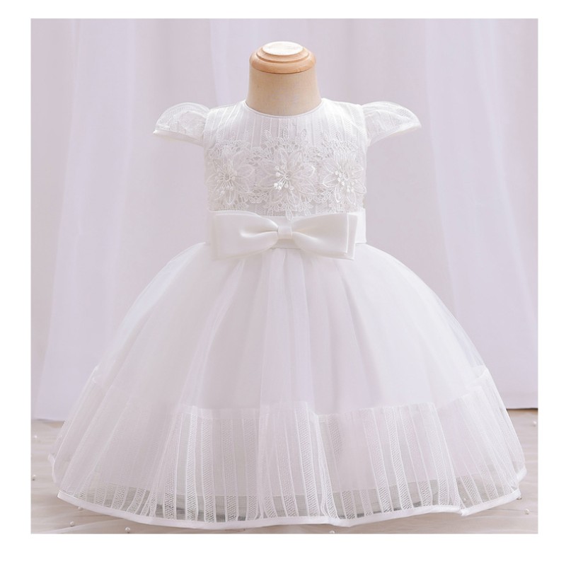 Baby Dress - Princess Style Crocheted