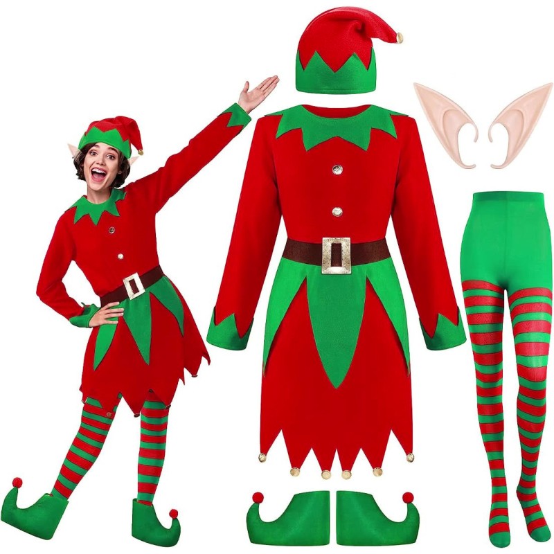 Christmas Costume - Elf Women Set