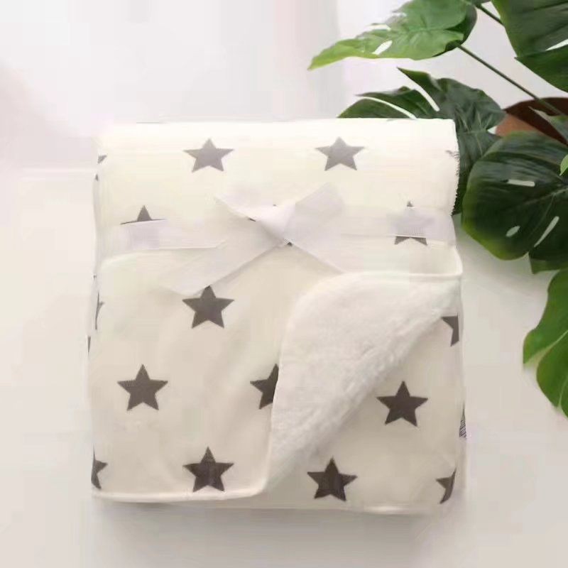 Baby Blanket - Custom Cartoon Minky Dot Factory