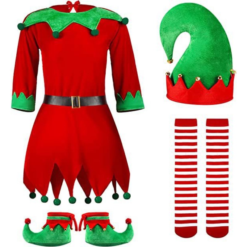 Christmas Costume - Elf Green Set