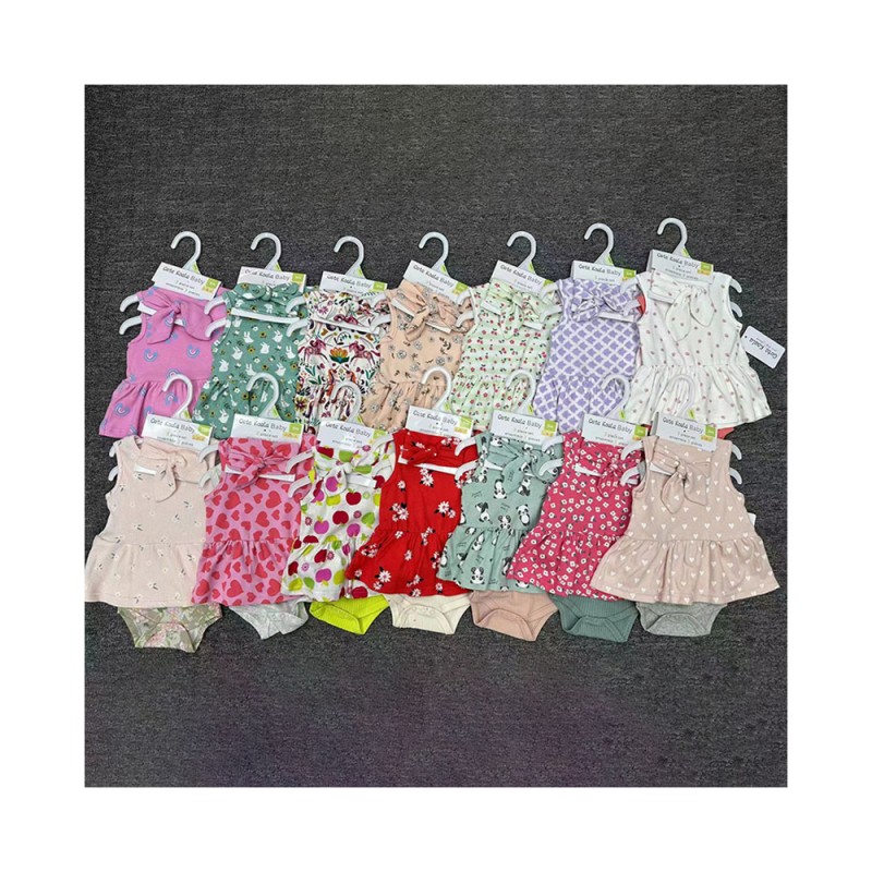 Baby Romper Set - Long Pants Bib