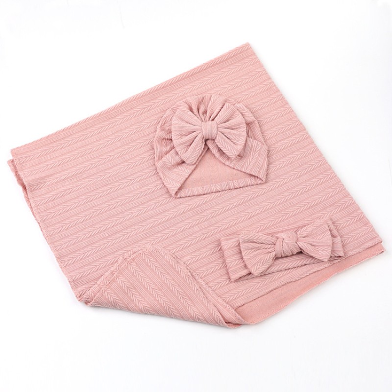 Baby Blanket Set - Solid Color