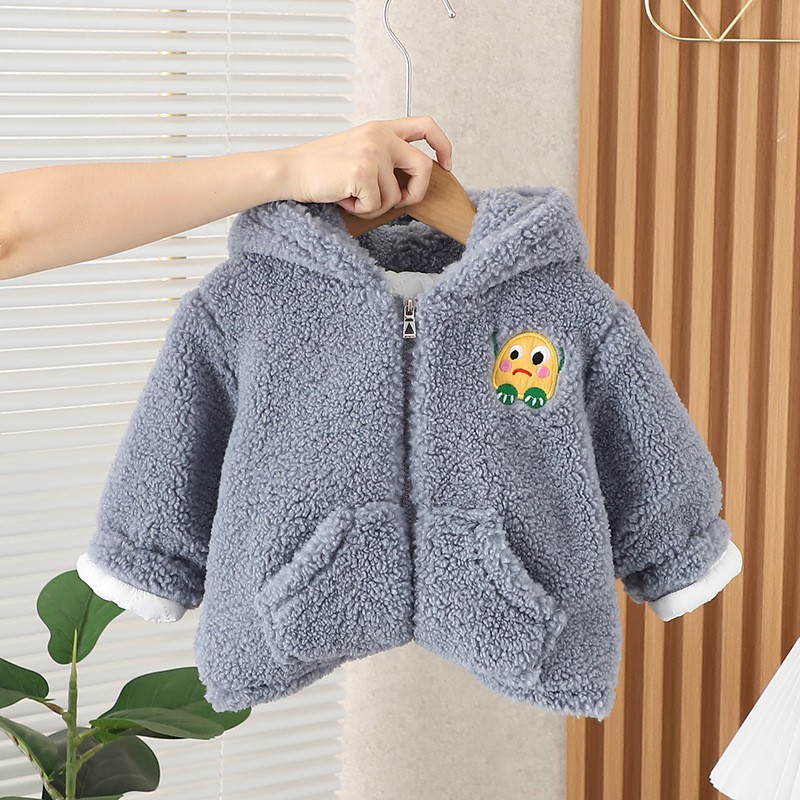 Girls Jacket - Polka Dot Hoodie