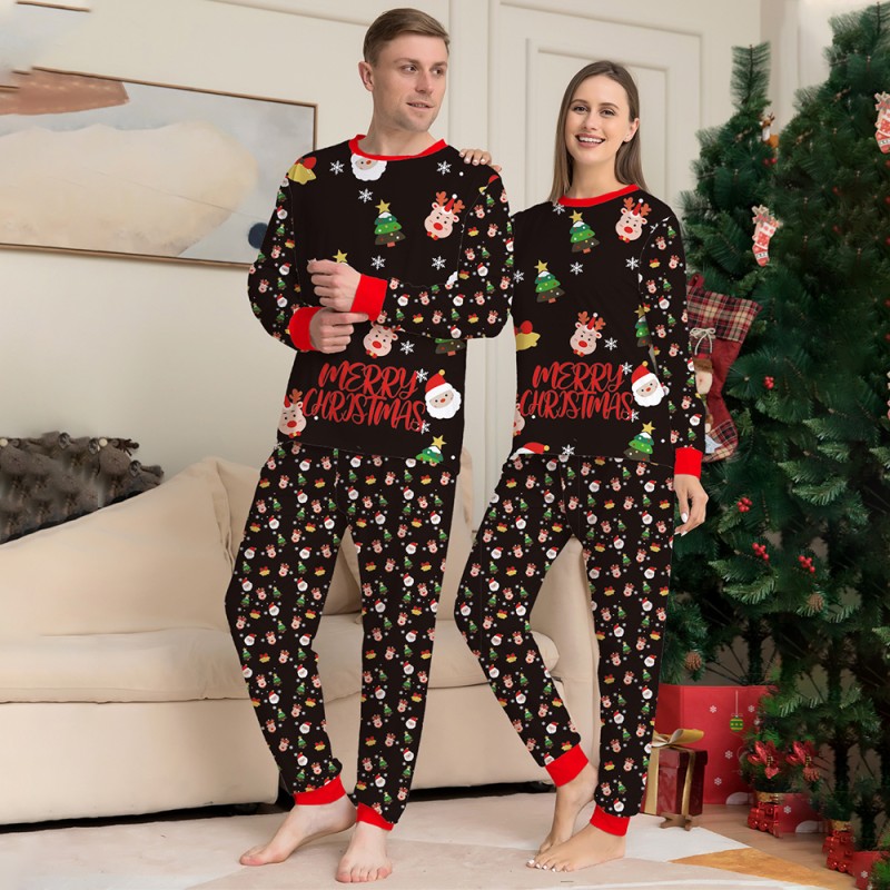 Christmas Pajama - Santa Cartoon