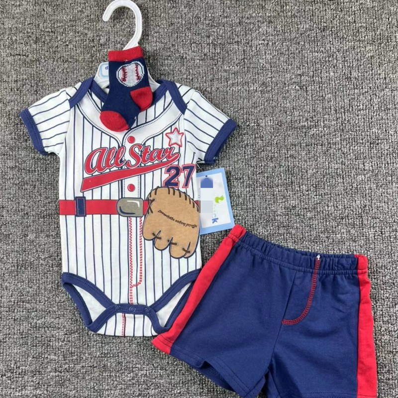 Baby Clothes Set - 3 Piece Romper