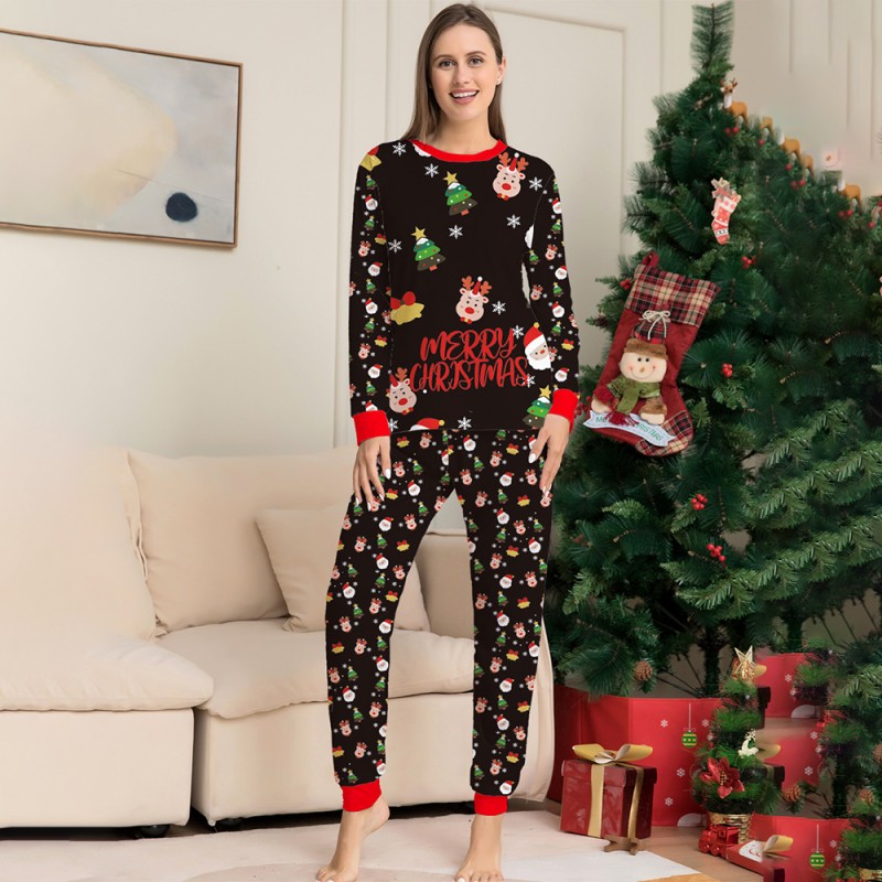 Christmas Pajama - Santa Cartoon