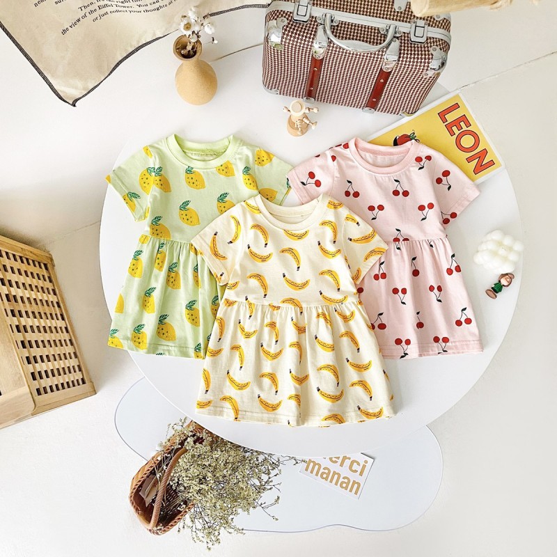 Baby Girl Dress - Summer Floral Print