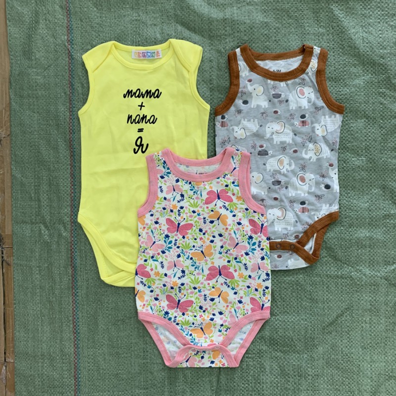 Baby Romper - Cotton Unisex Clearance