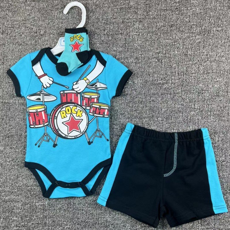 Baby Clothes Set - 3 Piece Romper
