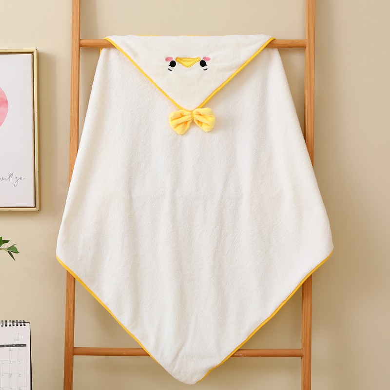 Swaddle Blanket - Hooded Animal Pattern