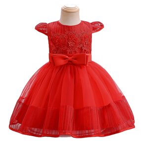Baby Dress - Princess Style Crocheted
