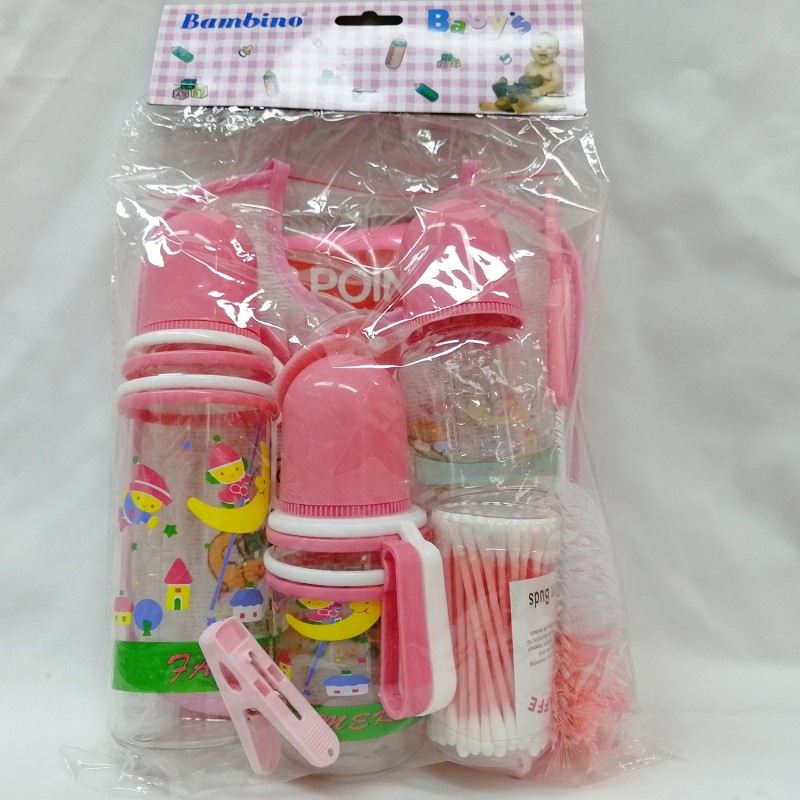 Feeding Bottle Gift Set Supplier - OEM 3 in 1 Baby Bottle Set
