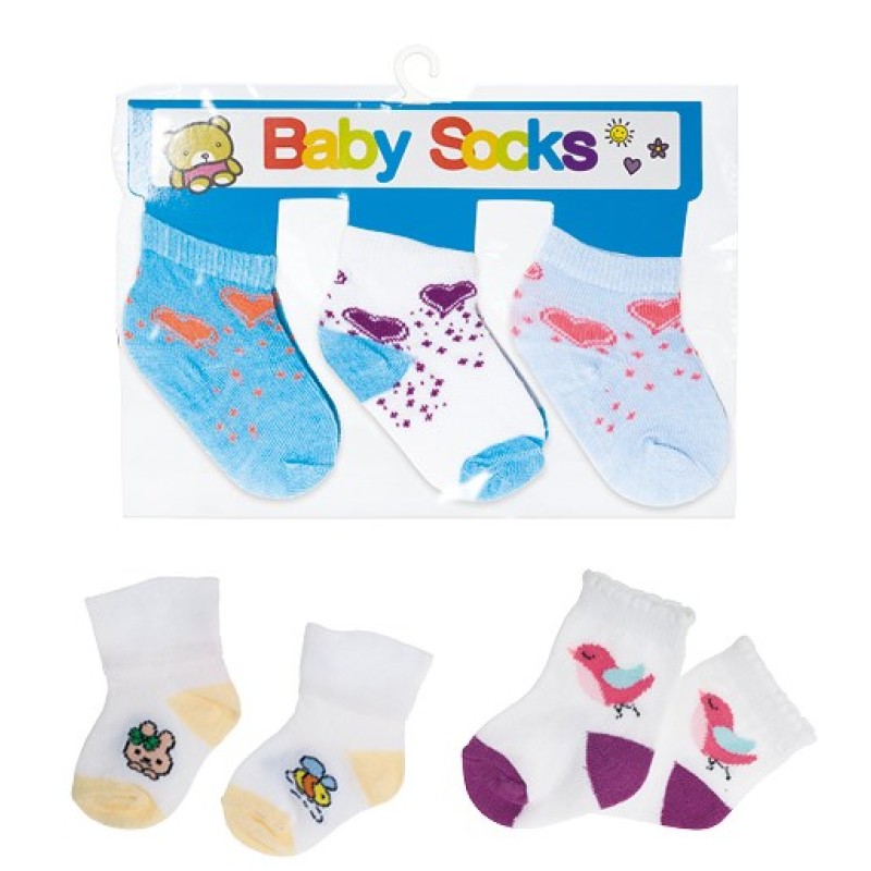 Baby Socks Supplier - OEM Colorful Anti Slip Newborn Socks