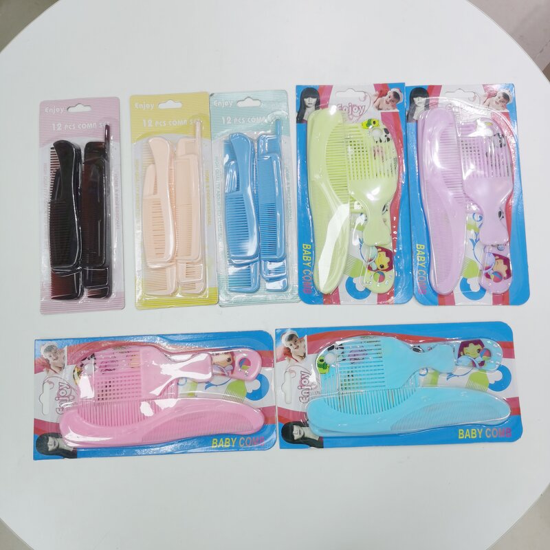 Baby Brush and Comb Set Manufacturer - OEM 12 Pcs Set
