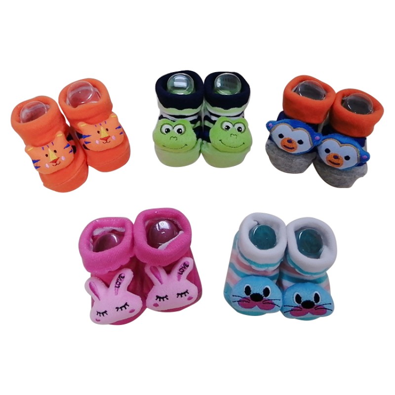 Baby Socks Supplier - OEM Colorful Anti Slip Newborn Socks