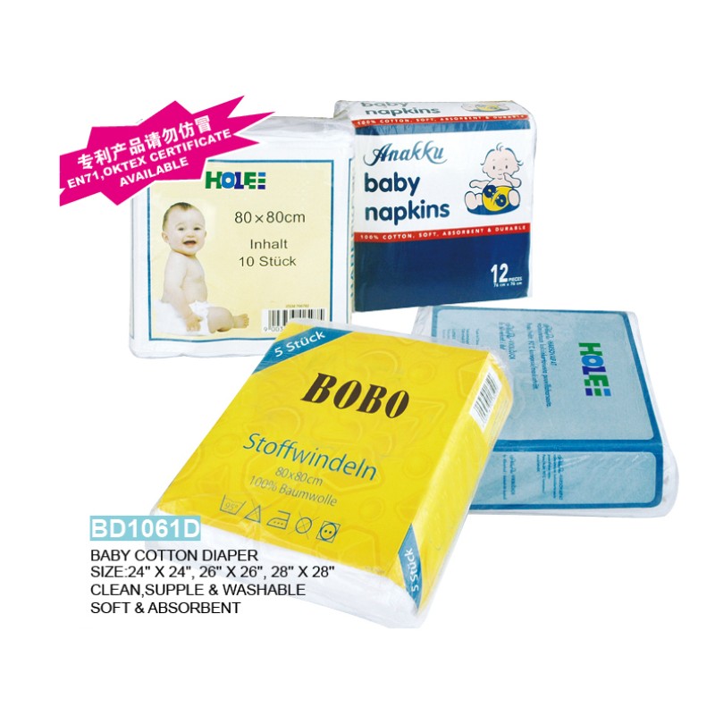 Baby Cotton Napkin Manufacturer - OEM Size 30X30 Original Quality