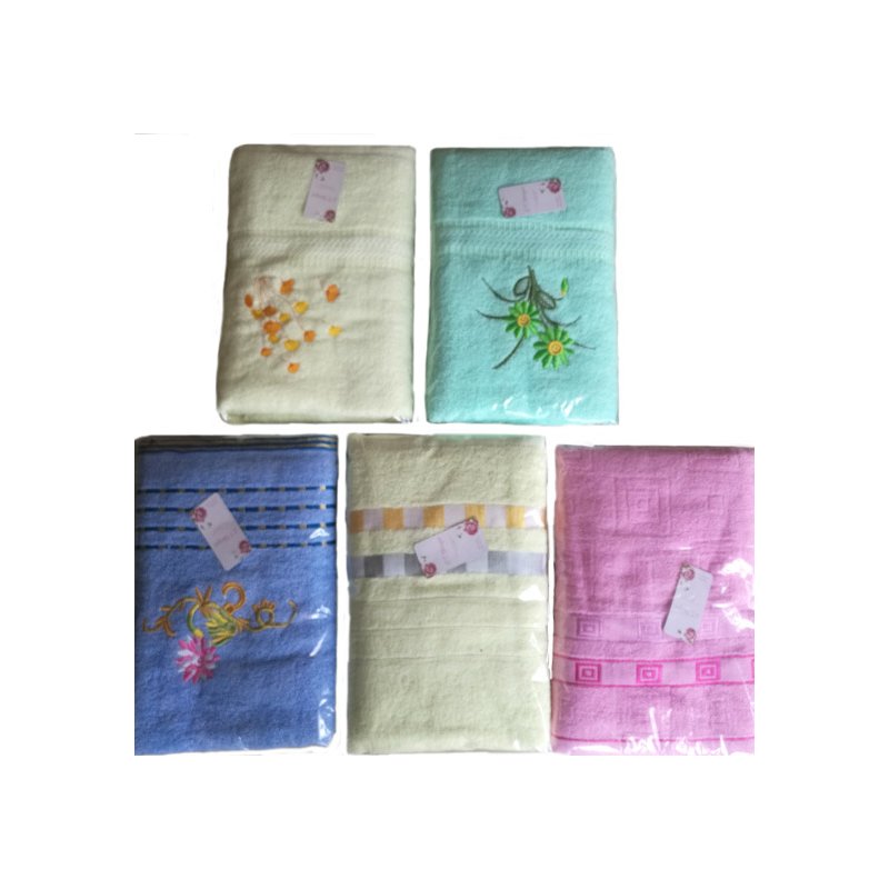 Face Towel Set Supplier - OEM 3 in 1 Embroidery Hotel Set