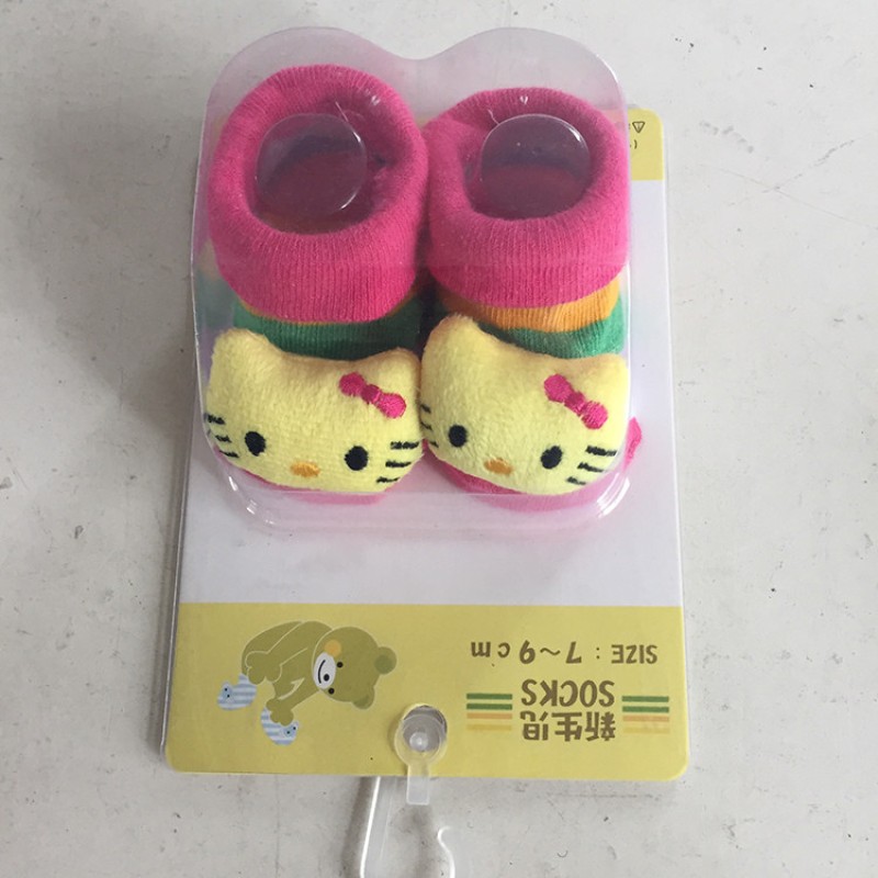 Baby Socks Supplier - OEM Colorful Anti Slip Newborn Socks