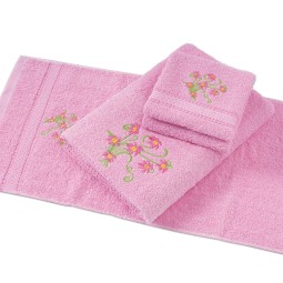 Towel Gift Set Manufacturer - OEM 3pcs Color Box Packaging