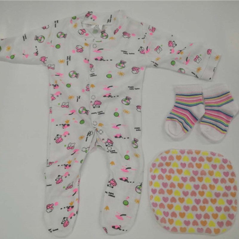 Baby Cloth Sets Manufacturer - OEM Colorful 8 in 1 Polyester Set