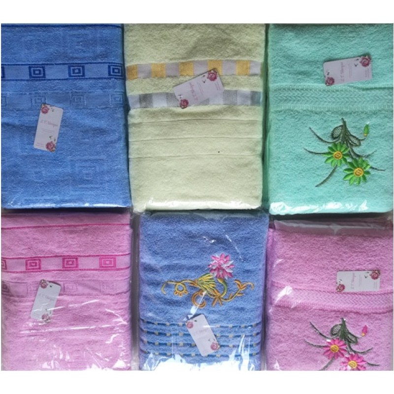 Towel Gift Set Supplier - OEM 3 in 1 Big Small Towel Set
